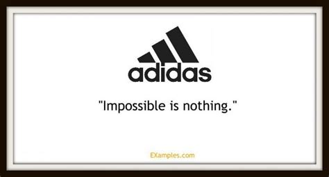 slogan for adidas